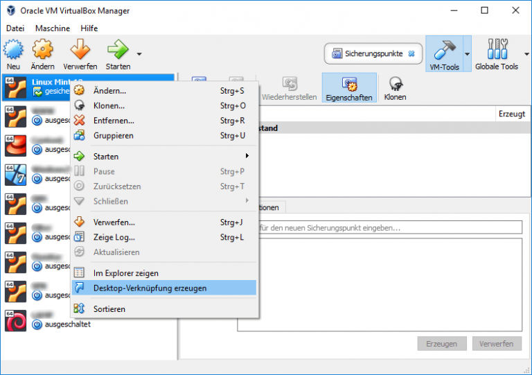VirtualBox: virtuelle Maschinen mit Windows starten und ...
